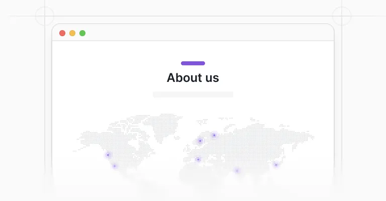 About pages